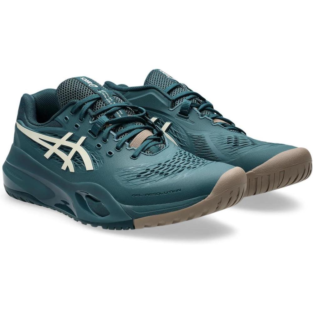 image:imageAsics Mens GelDedicate 8 Tennis ShoesSaxon Green Birch