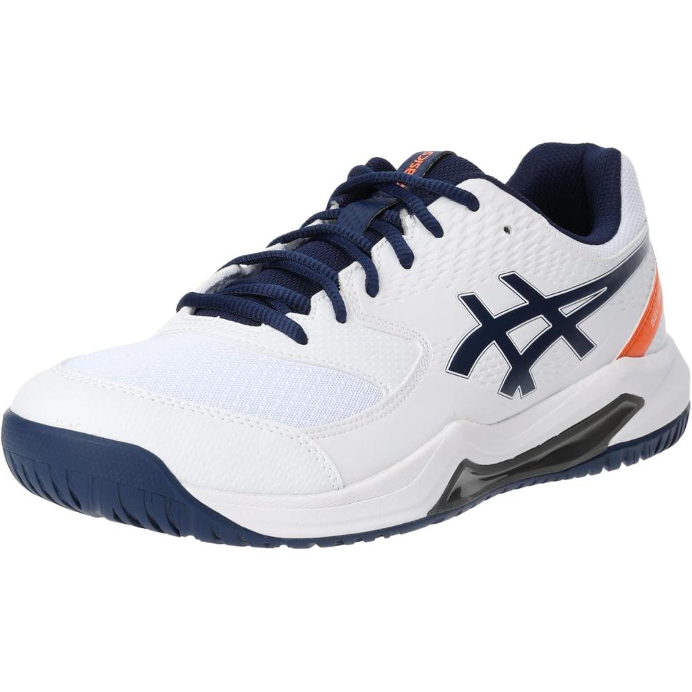 image:imageAsics Mens GelDedicate 8 Tennis ShoesWhite Black