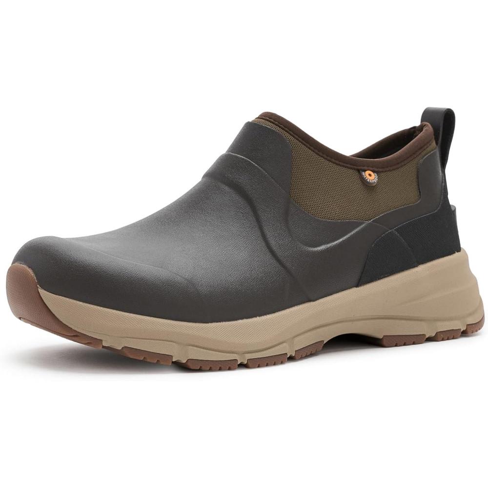image:imageBOGS Mens Spruce Slip on Rain BootDark Brown