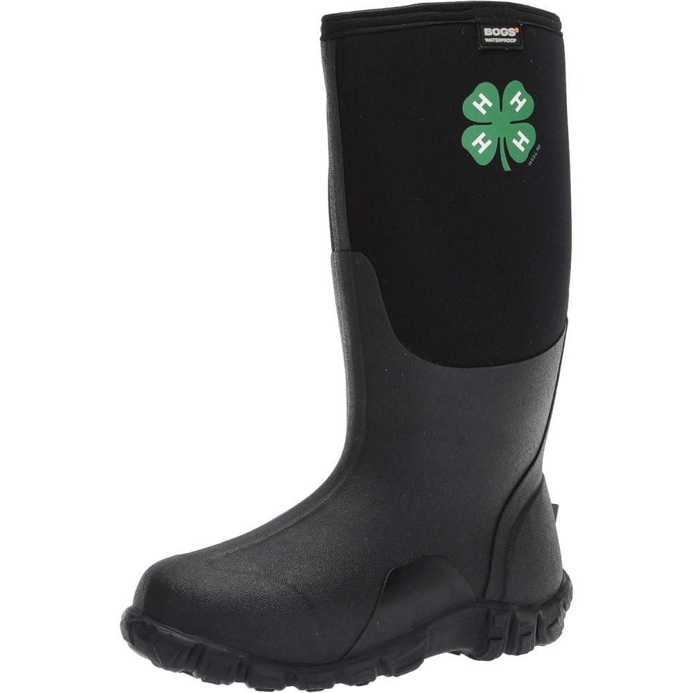 image:imageBOGS mens Classic Tall RainbootRain Boot4h Printblack
