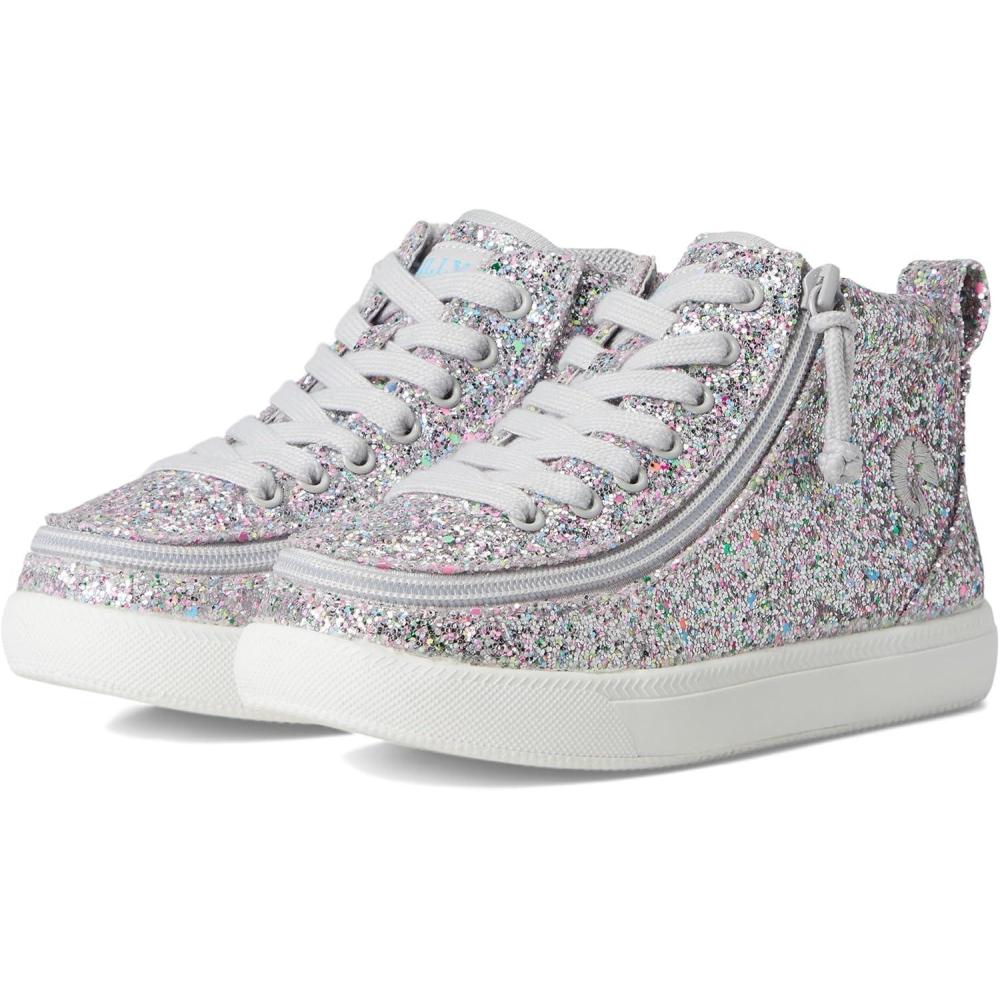 image:imageBilly Footwear UnisexChild Glitter Billy Classic Dr Ii High Little KidBig KidSilver