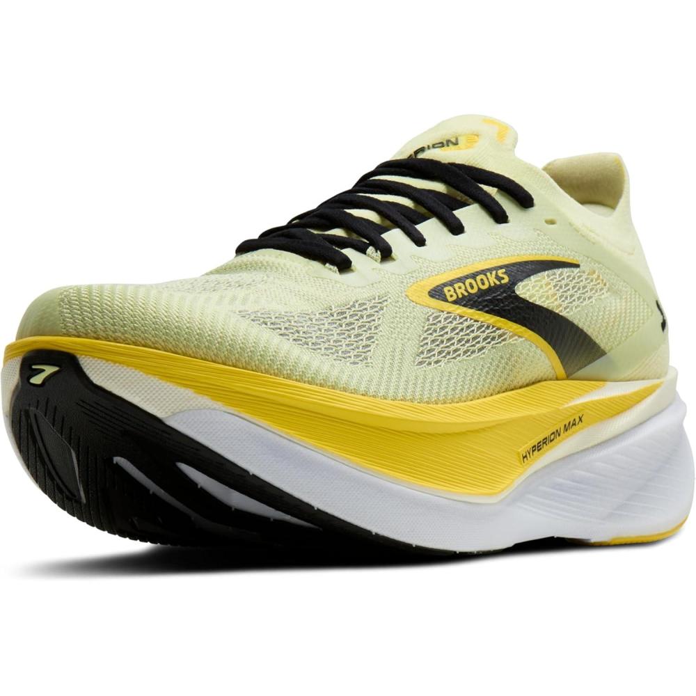 image:imageBrooks Mens Hyperion Max 3 Neutral Running ShoeLuminaryCyber YellowBlack