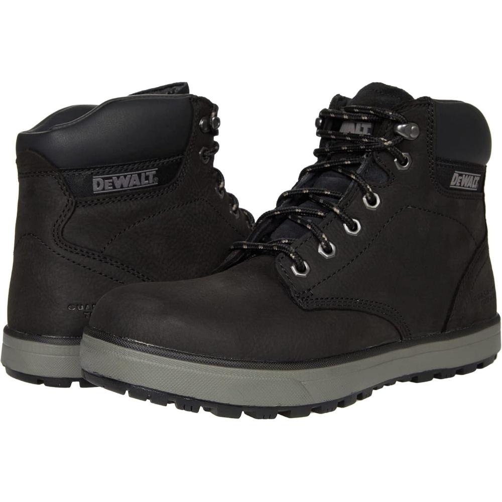 image:imageDEWALT Plasma Mens Leather Steel Toe Industrial amp Construction Safety Work BootBlack Fox Fire