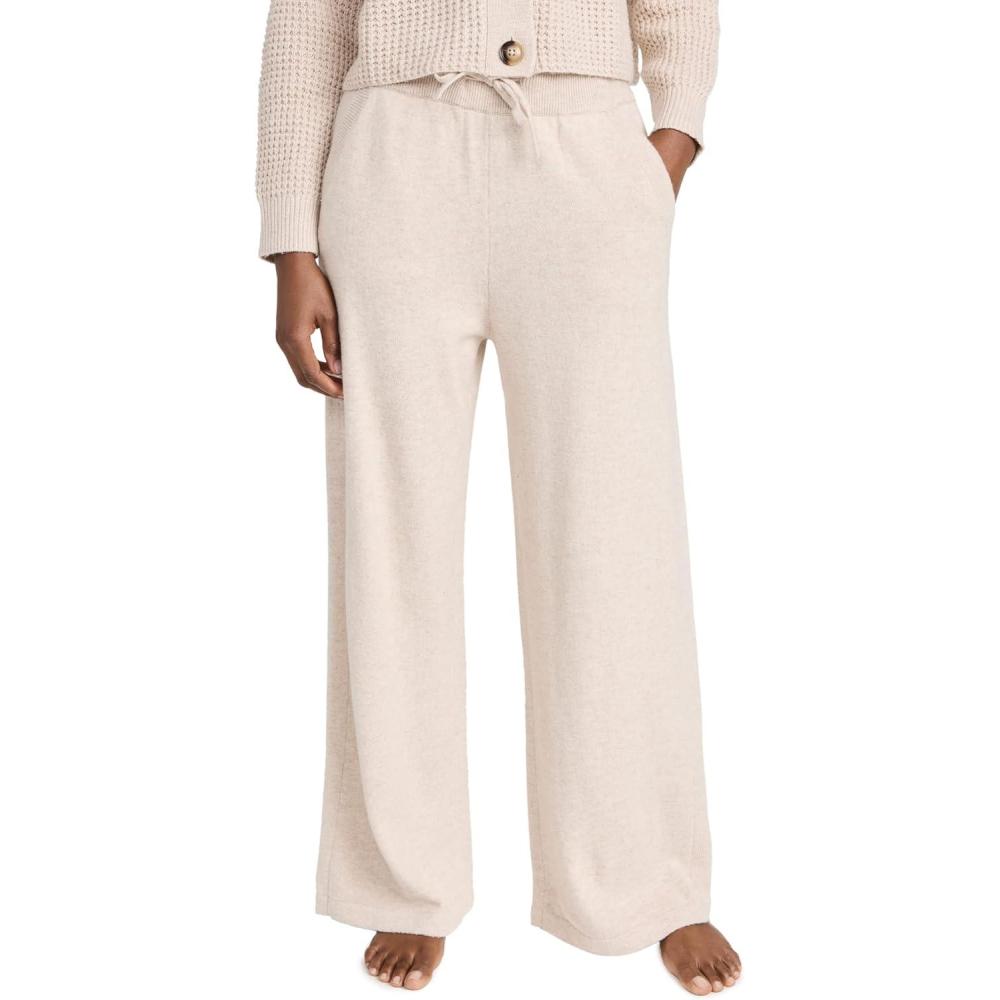 image:imageEberjey Womens Recycled Sweater PantsOat
