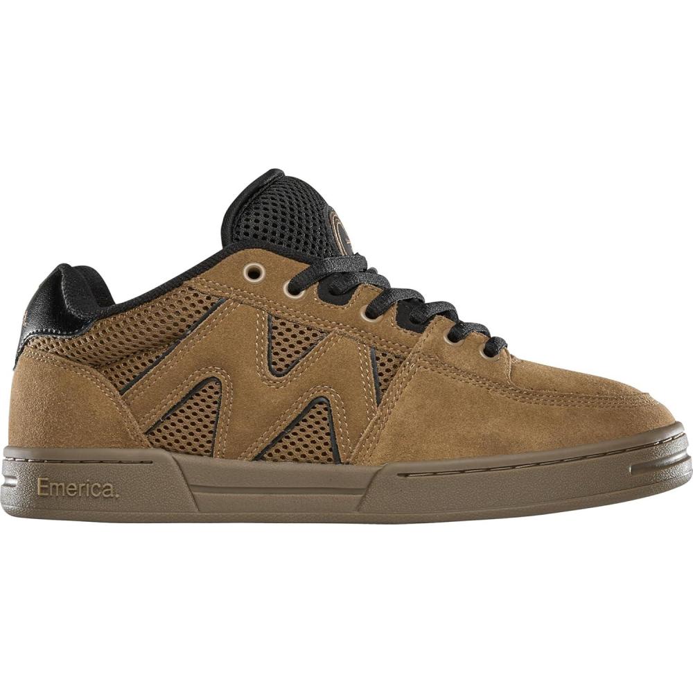 image:imageEmerica OG1 Classic 90s Skate Heritage Style Reinforced Build Cushioned Feel Everyday Wear 2025BrownBlackGum