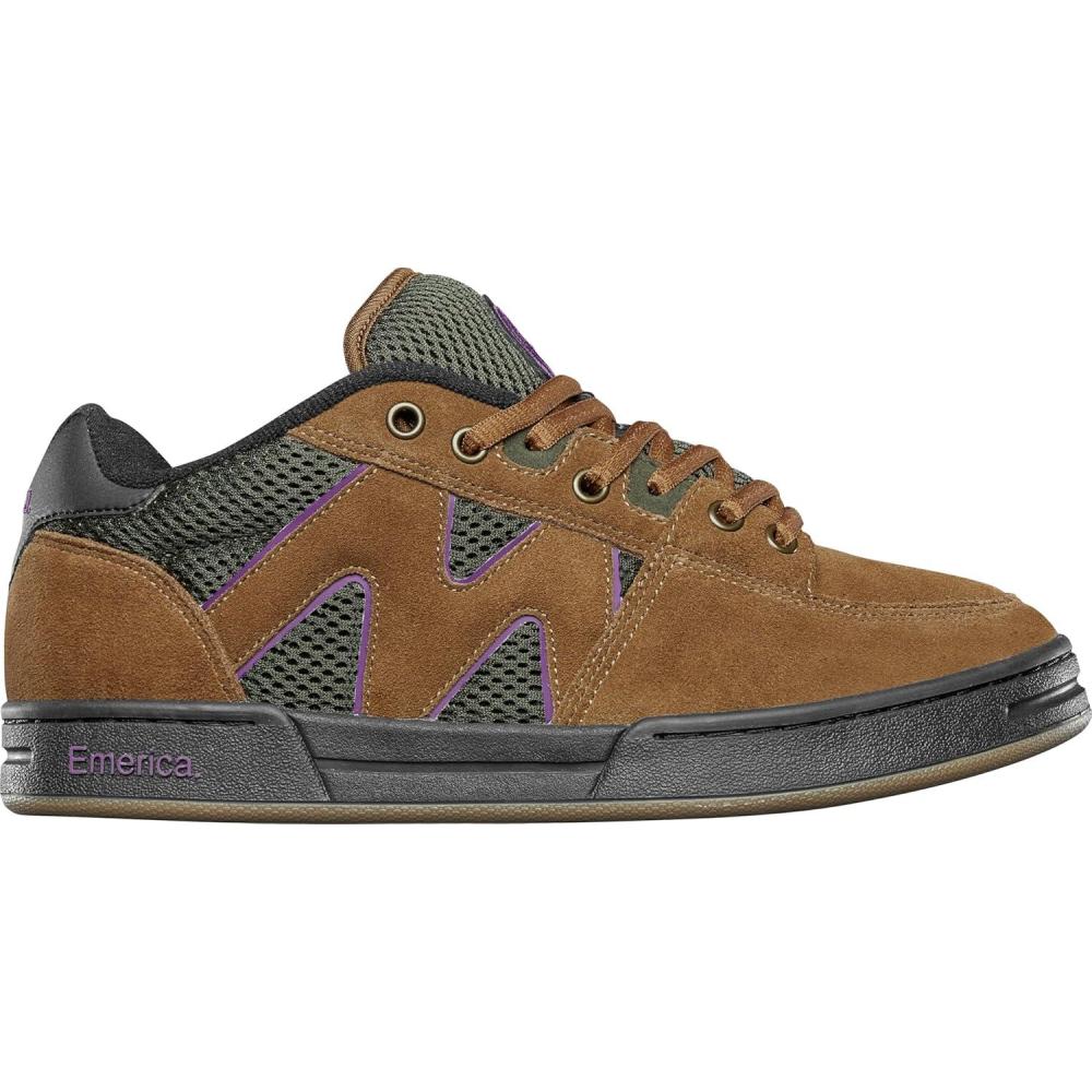 image:imageEmerica OG1 Classic 90s Skate Heritage Style Reinforced Build Cushioned Feel Everyday Wear 2025BrownGreen
