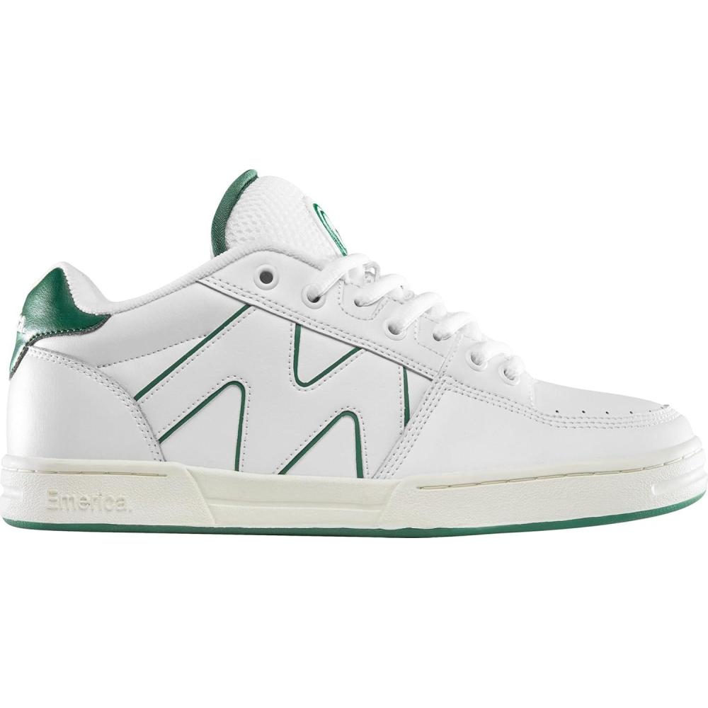 image:imageEmerica OG1 Classic 90s Skate Heritage Style Reinforced Build Cushioned Feel Everyday Wear 2025WhiteGreen