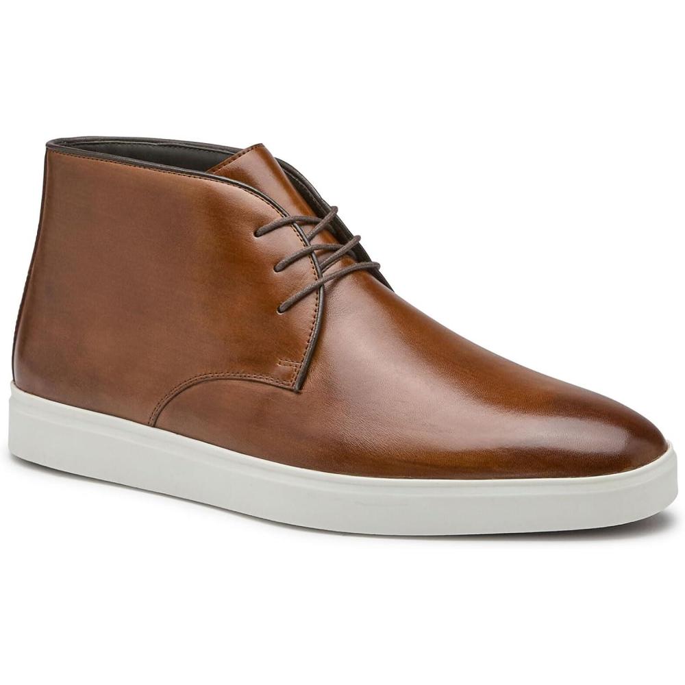 image:imageJohnston amp Murphy Mens Brody ChukkaBrown Handstained Calfskin
