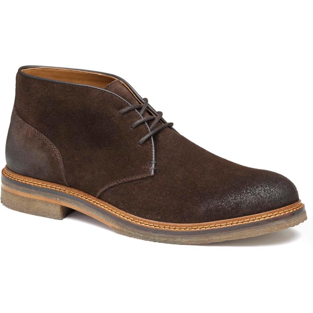 image:imageJohnston amp Murphy Mens Calder Chukka BootBrown Oiled Suede