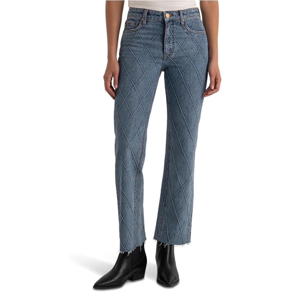 image:imageKUT from the Kloth Kelsey HighRise Fab Ab Ankle Flarenset LegAbloom