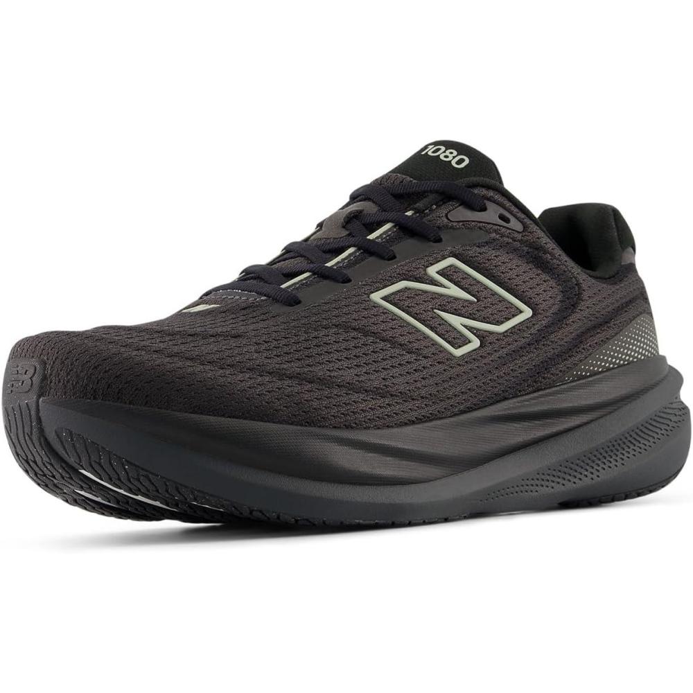 image:imageNew Balance Mens 1080 V15 Running ShoeBlackFaded Black