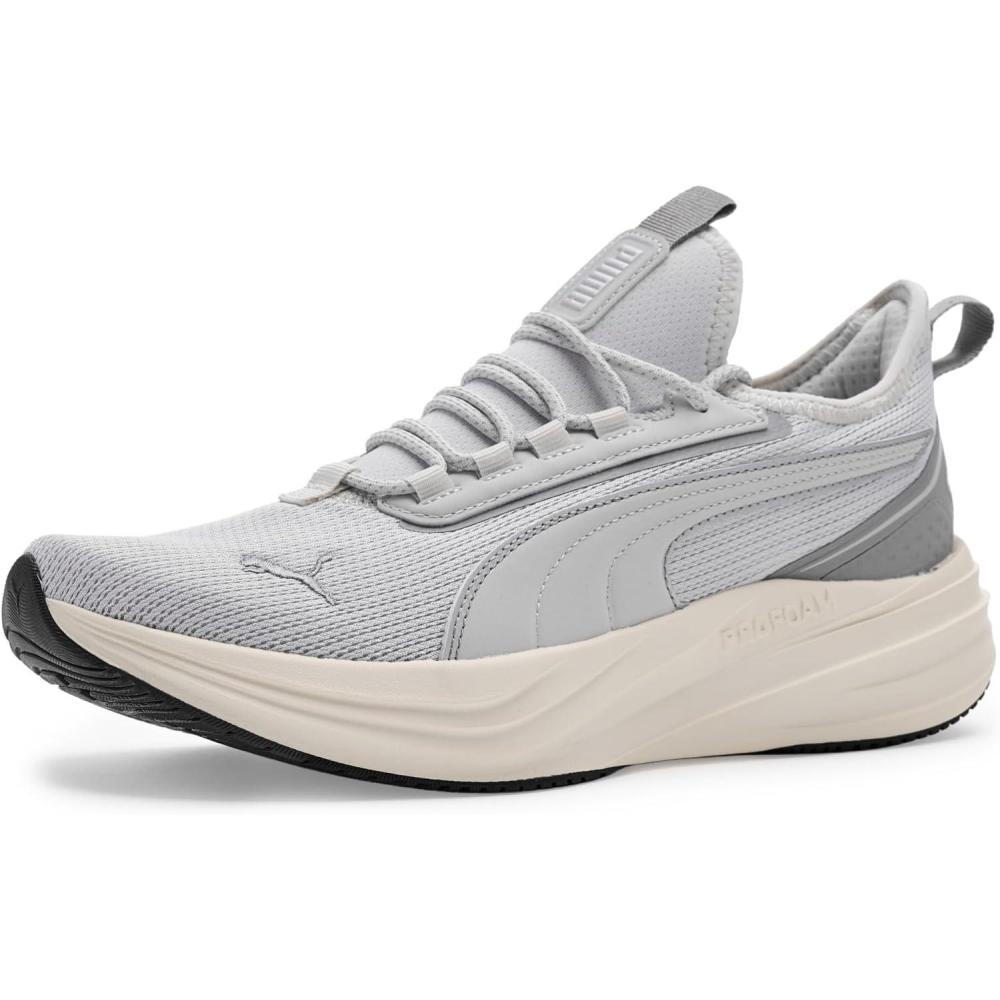 image:imagePuma Mens Darter Pro 2 Running ShoesFeather GrayWarm WhiteGray Echo