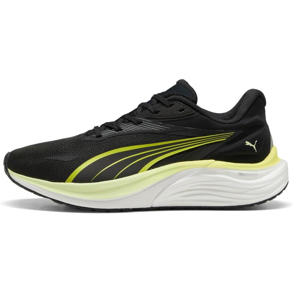 image:imagePuma Mens Electrify Nitro 4 Running ShoesPuma Blackapple Spritzlux Lime