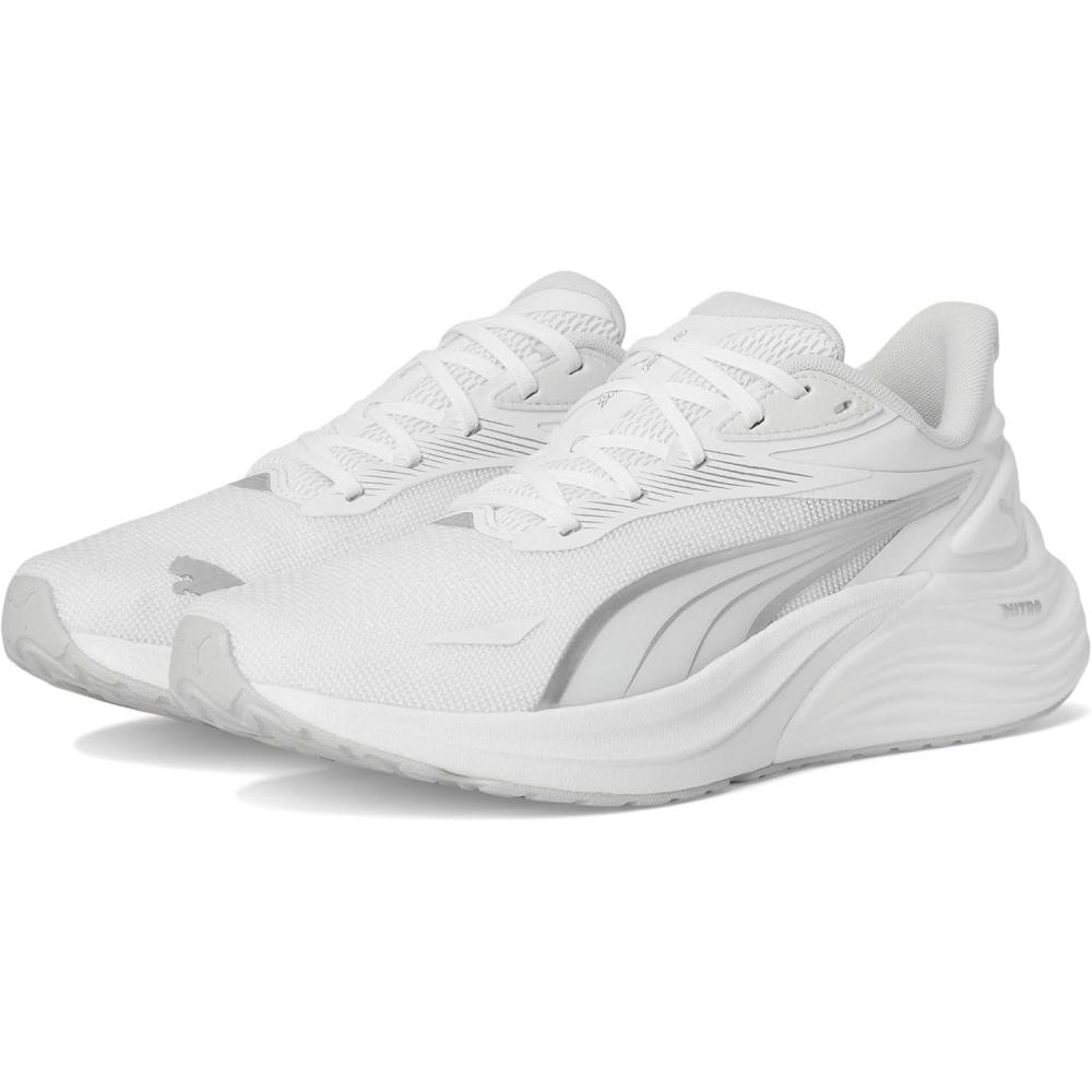 image:imagePuma Mens Electrify Nitro 4 Running ShoesPuma WhiteFeather Gray