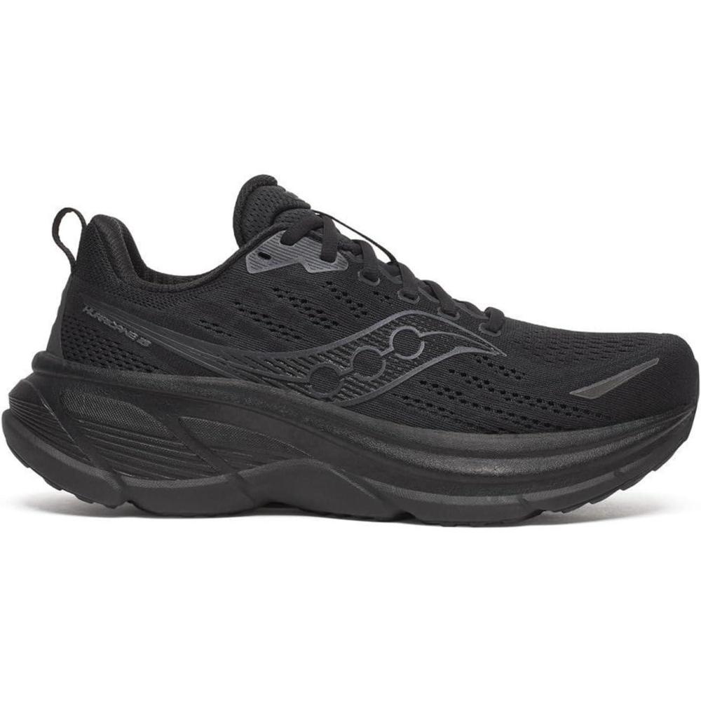 image:imageSaucony Mens Hurricane 25BlackBlackBlack