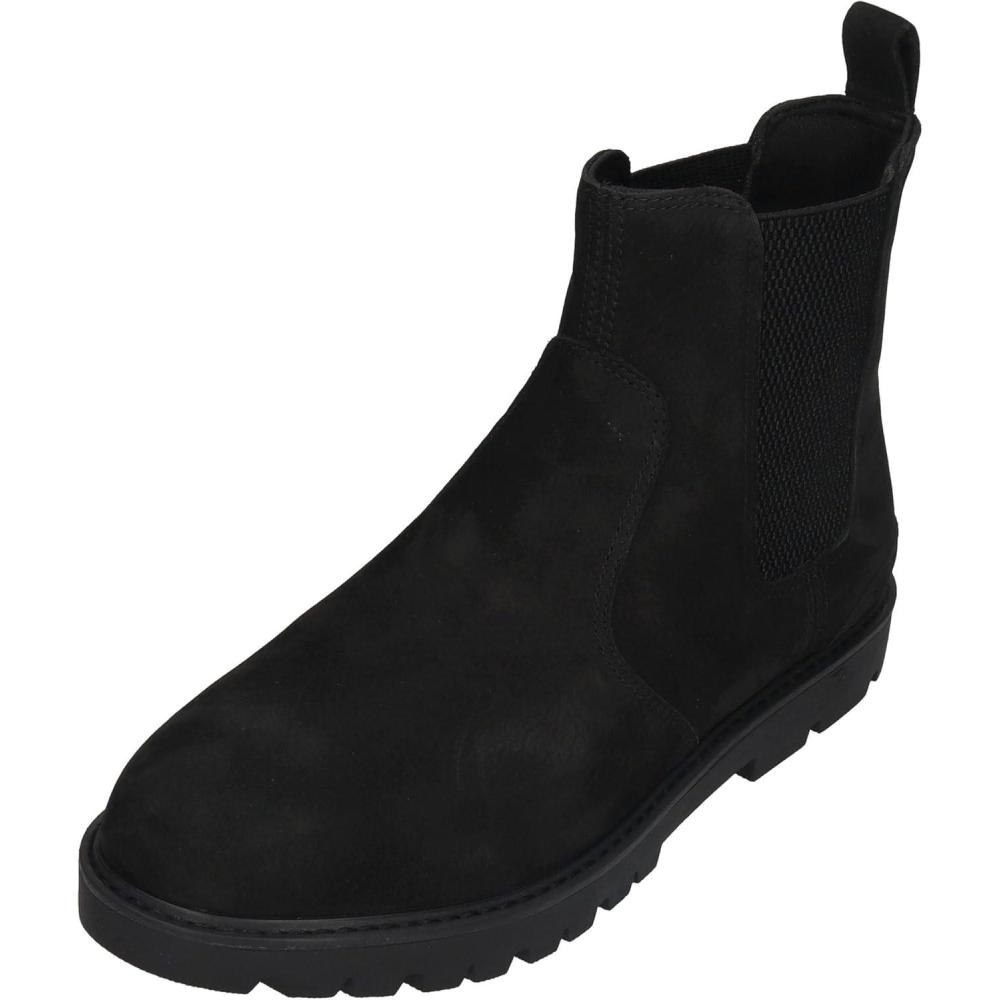 image:imageTOMS Mens Griffin Chelsea BootBlack Water Resistant Leather