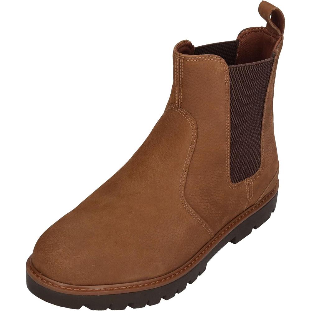 image:imageTOMS Mens Griffin Chelsea BootWalnut Water Resistant Leather