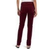 KUT from the Kloth Catherine Corduroy Boyfriend 5 Pockets in Dark Cherry(Dark Cherry)