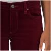 KUT from the Kloth Catherine Corduroy Boyfriend 5 Pockets in Dark Cherry(Dark Cherry)