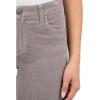 KUT from the Kloth Diana Corduroy Skinny Pants for Women – 98% Cotton – Classic Five Pocket Construction(Concrete)