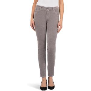 KUT from the Kloth Diana Corduroy Skinny Pants for Women – 98% Cotton – Classic Five Pocket Construction(Concrete)