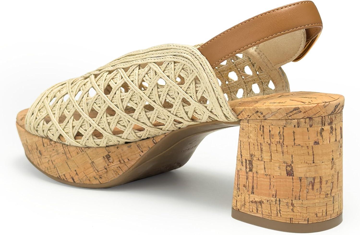 image:imageAerosoles womens CorneliaNaturalTan Embroidered Raffia