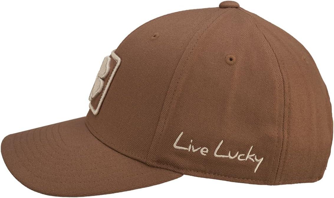 image:imageBlack Clover Unisex Boxed in Luck 3 Adjustable Hat Light Brown Hat3D Crme Clover One Size