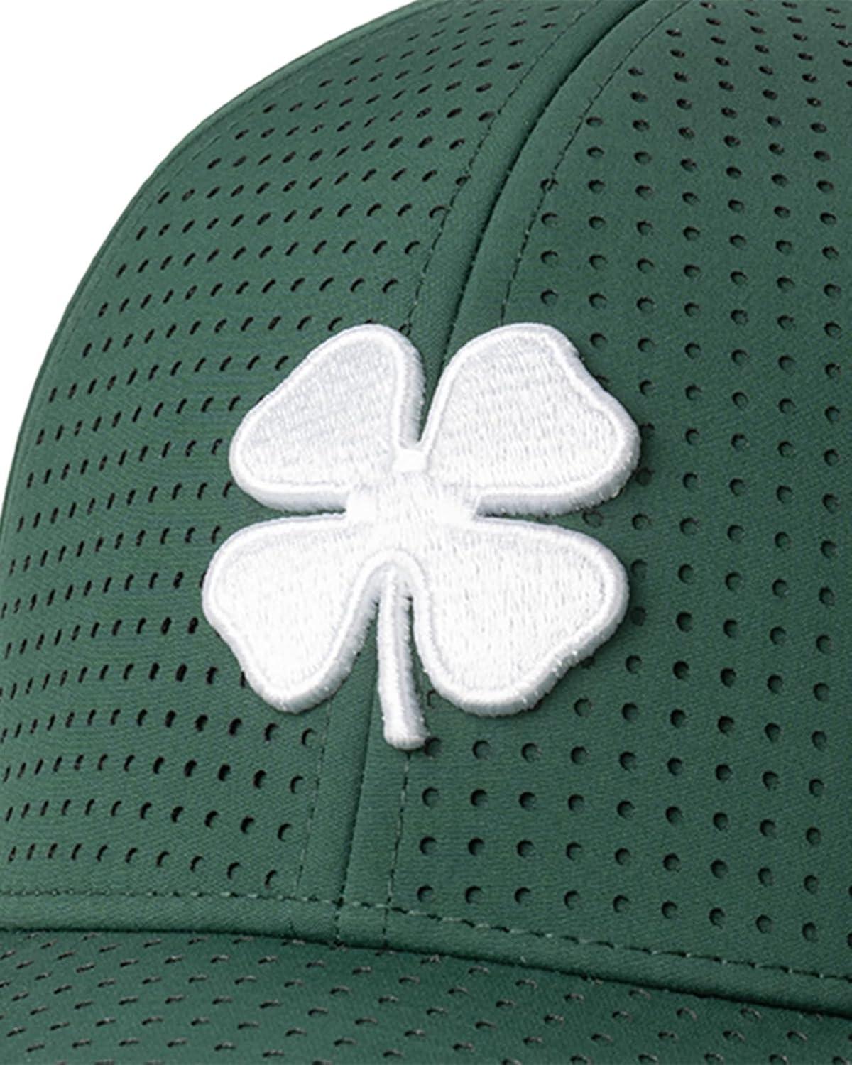 image:imageBlack Clover Unisex Standard Perf Fitted Golf HatForest Green