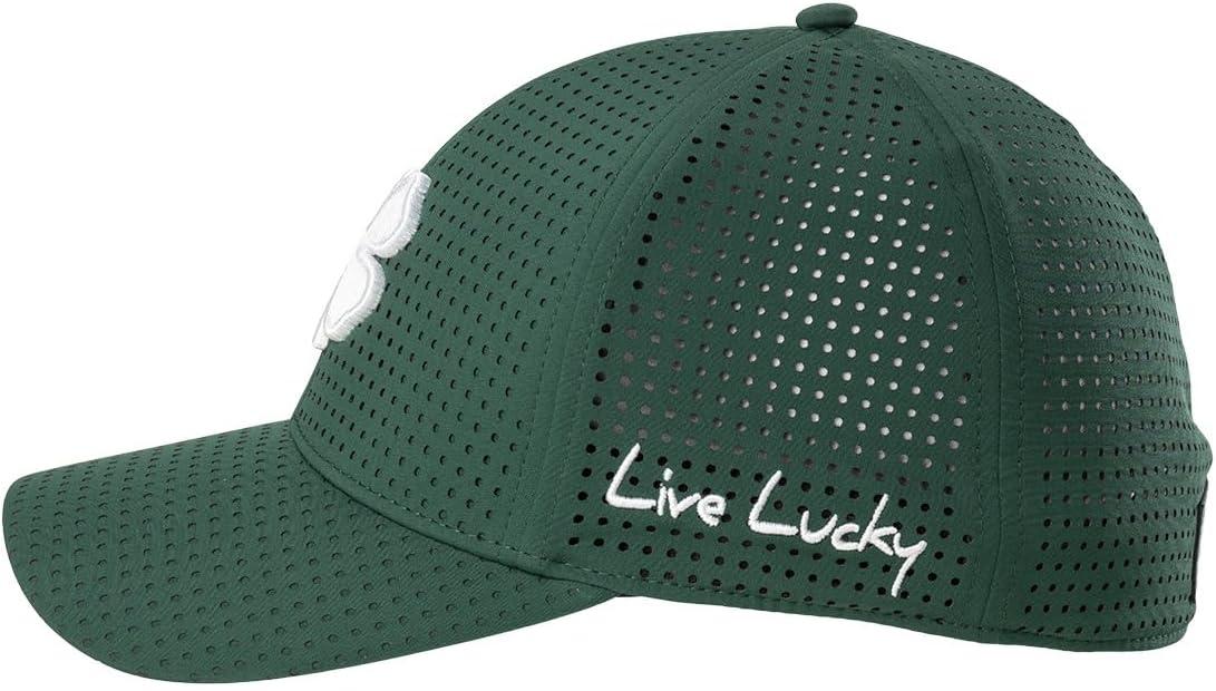 image:imageBlack Clover Unisex Standard Perf Fitted Golf HatForest Green