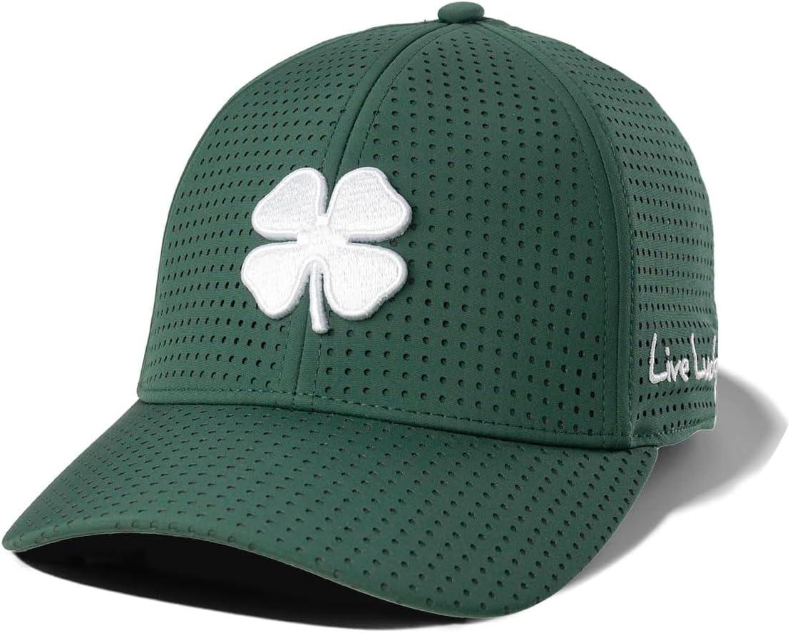 image:imageBlack Clover Unisex Standard Perf Fitted Golf HatForest Green