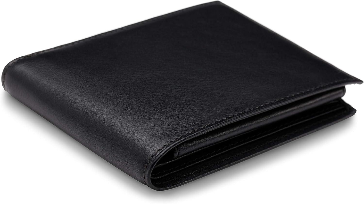 image:imageBosca Nappa Vitello CollectionCredit Wallet wID Passcase Black Leather