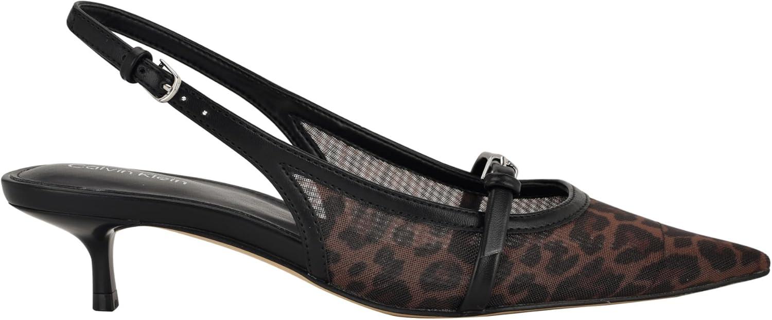 image:imageCalvin Klein Womens SimiraDark Natural Leopard Multi 120