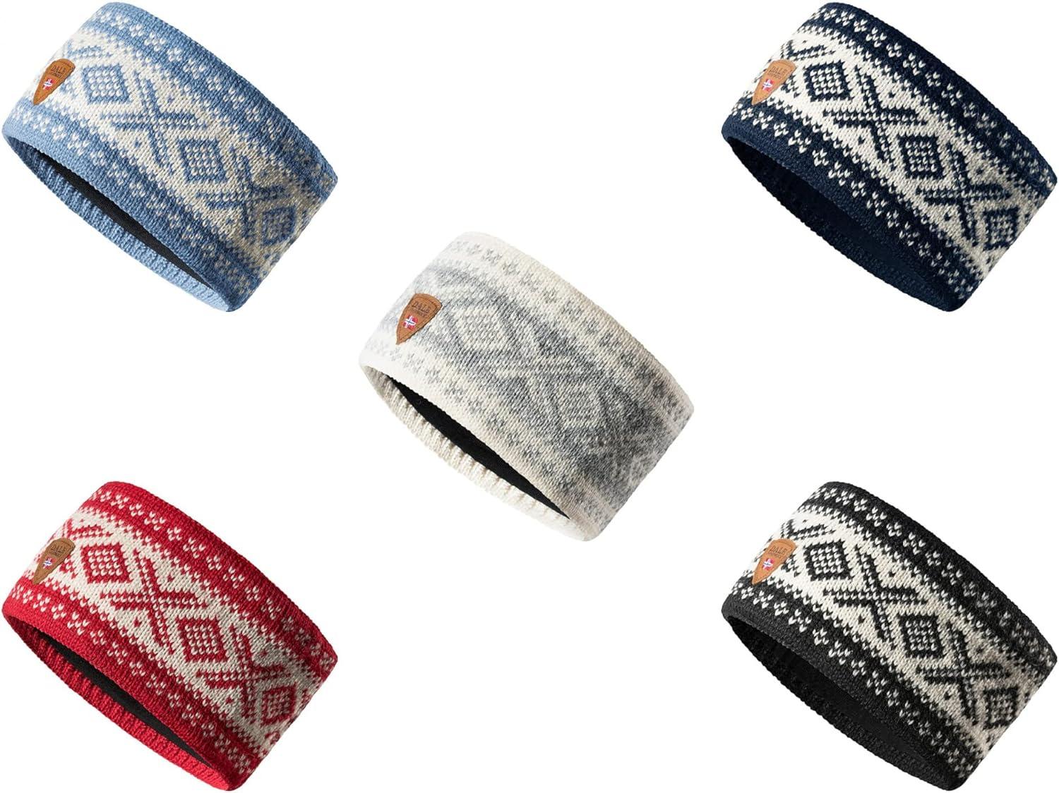 image:imageDale of Norway Cortina 1956 Headband Blue ShadowOff White One SizeGrey White