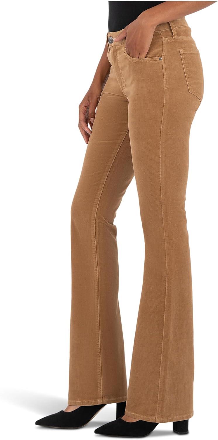 image:imageKUT from The Kloth Womens Natalie Corduroy Bootcut in CamelCamel