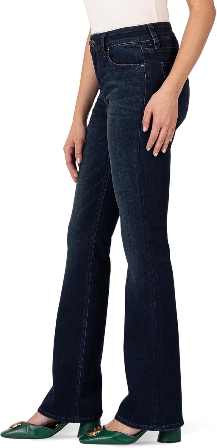 image:imageKUT from The Kloth Womens Natalie Mid Rise FlareLeading