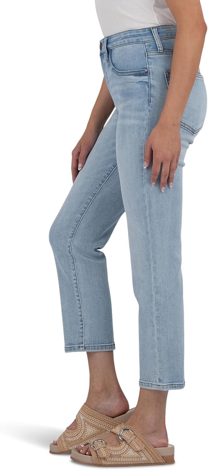 image:imageKUT from The Kloth Womens Rachael High Rise Fab Ab Mom Regular HemMature