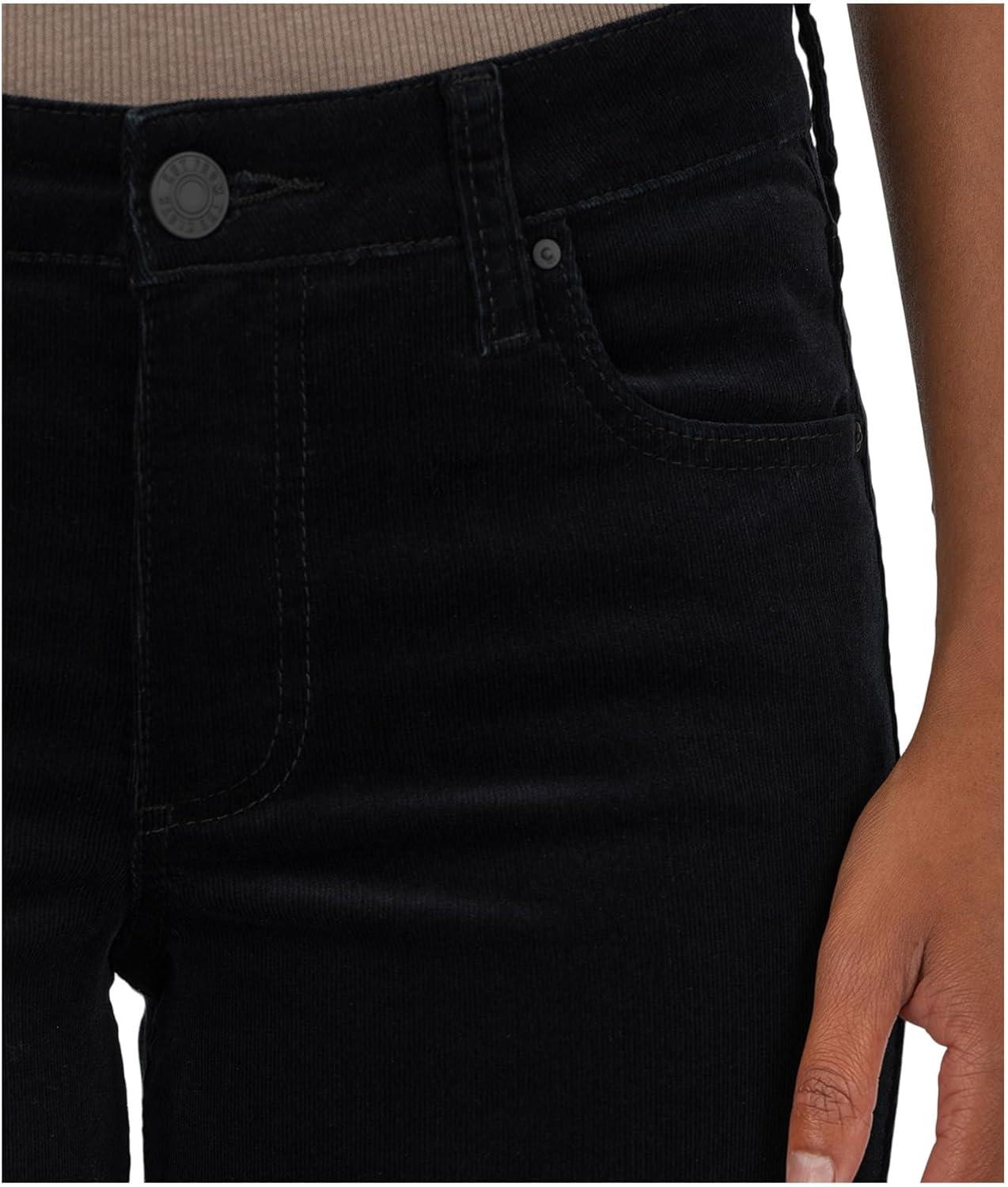 image:imageKUT from the Kloth Natalie Corduroy Bootcut in BlackBlack