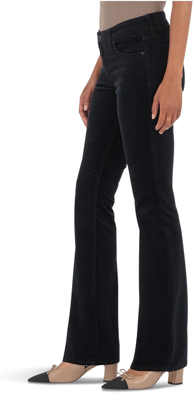 image:imageKUT from the Kloth Natalie Corduroy Bootcut in BlackBlack