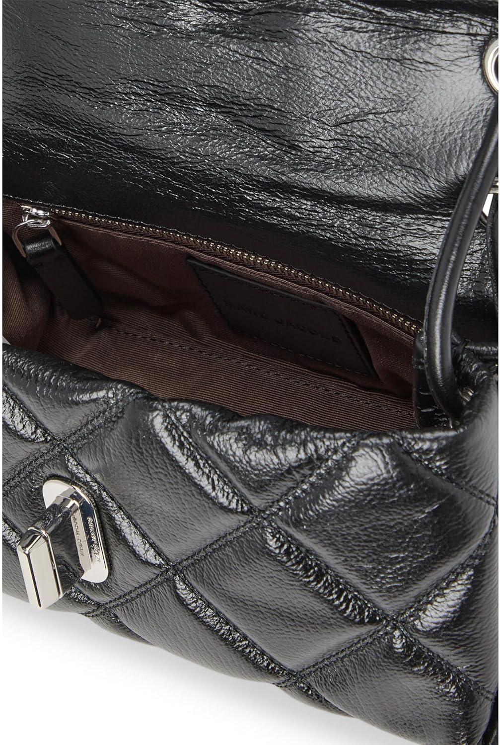 image:imageMarc Jacobs Womens The Quilted Mini Dual Shoulder BagBlack