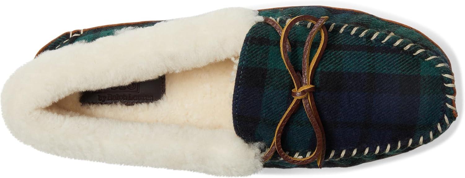 image:imagePOLO RALPH LAUREN mens Yarmond SlipperBlackwatch PlaidBrown