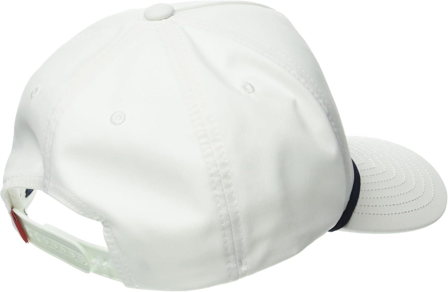 image:imagePuma Golf Mens Pars Stripes Rope Tech CapCapWhite Glow