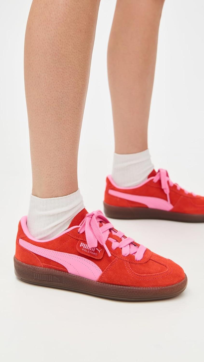 image:imagePuma Womens Palermo ShoesFierce RedPoison Pink