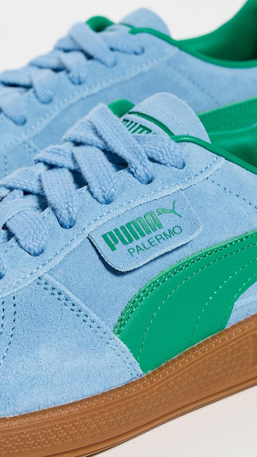 image:imagePuma Womens Palermo ShoesTeam Light BlueSport GreenGum