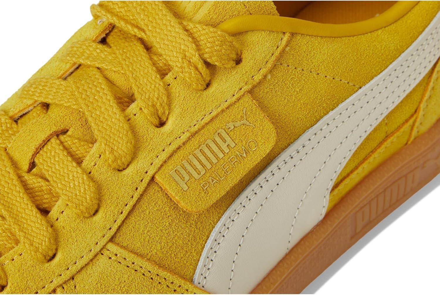 image:imagePuma Womens Palermo ShoesYellow SizzleAlpine Snow