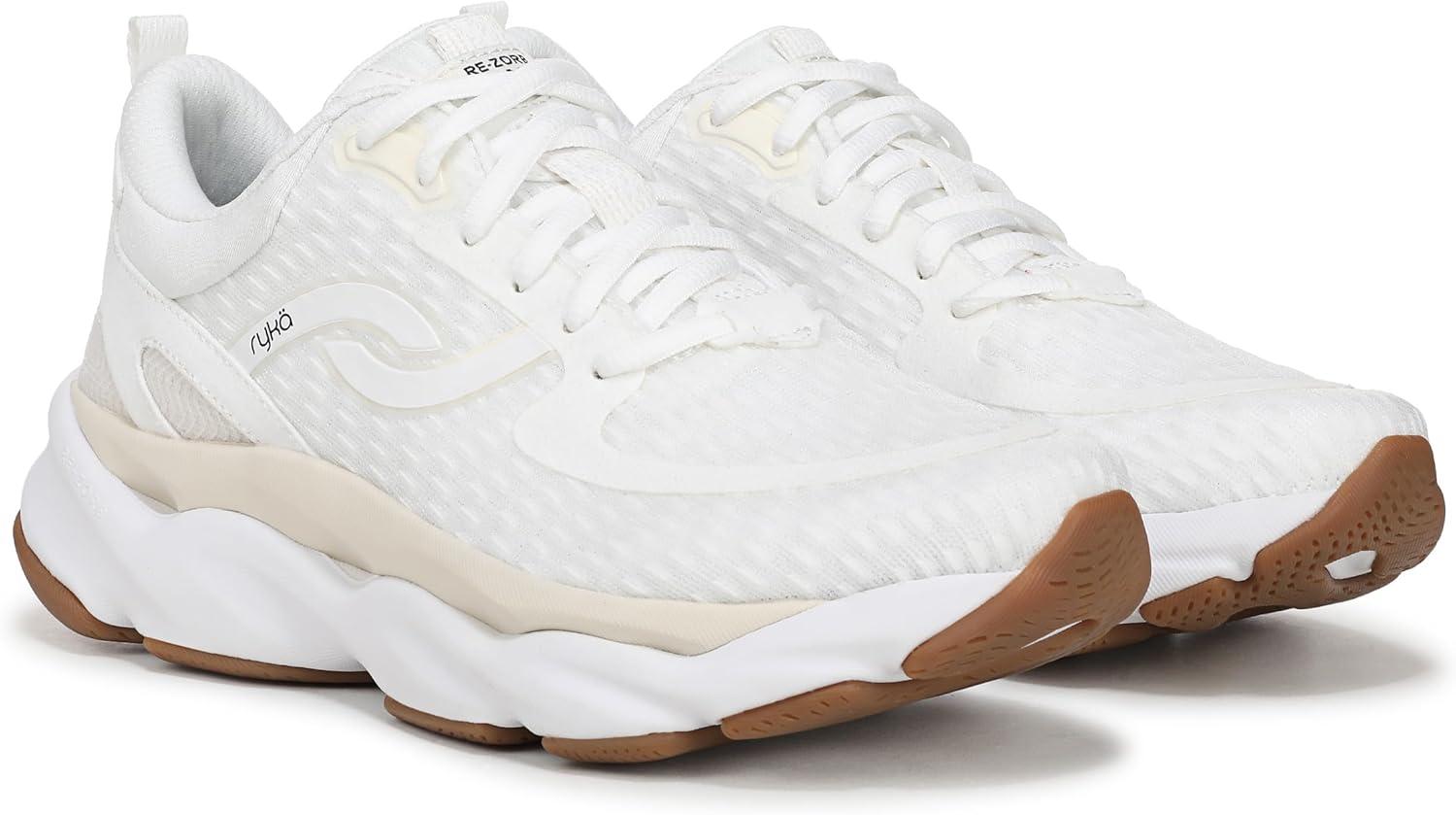 image:imageRyka Womens Rezorb MaxBright White Mesh Fabric