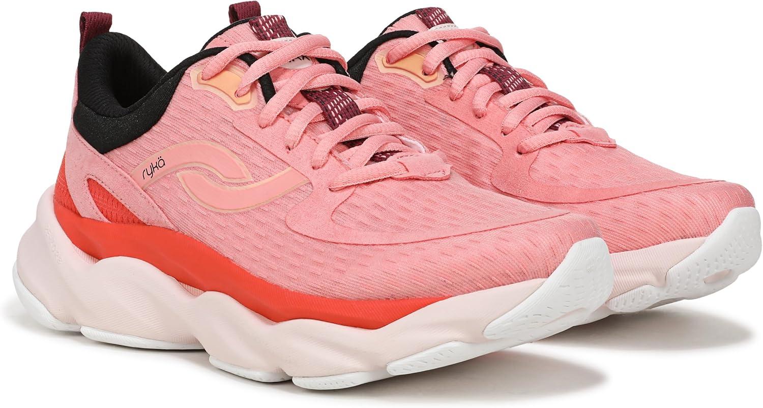 image:imageRyka Womens Rezorb MaxPink Coral Mesh Fabric