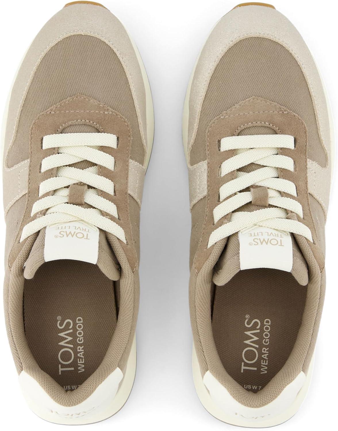 image:imageToms Womens Verona MidChampagne Metallic Suede