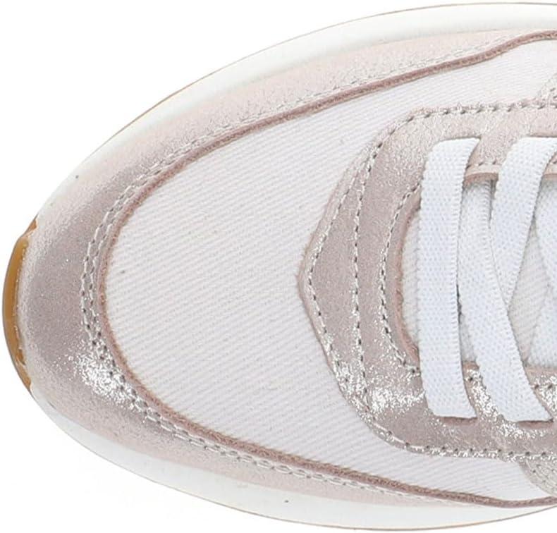 image:imageToms Womens Verona MidChampagne Vintage Twill Shimmer Suede