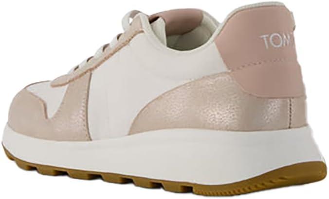 image:imageToms Womens Verona MidChampagne Vintage Twill Shimmer Suede