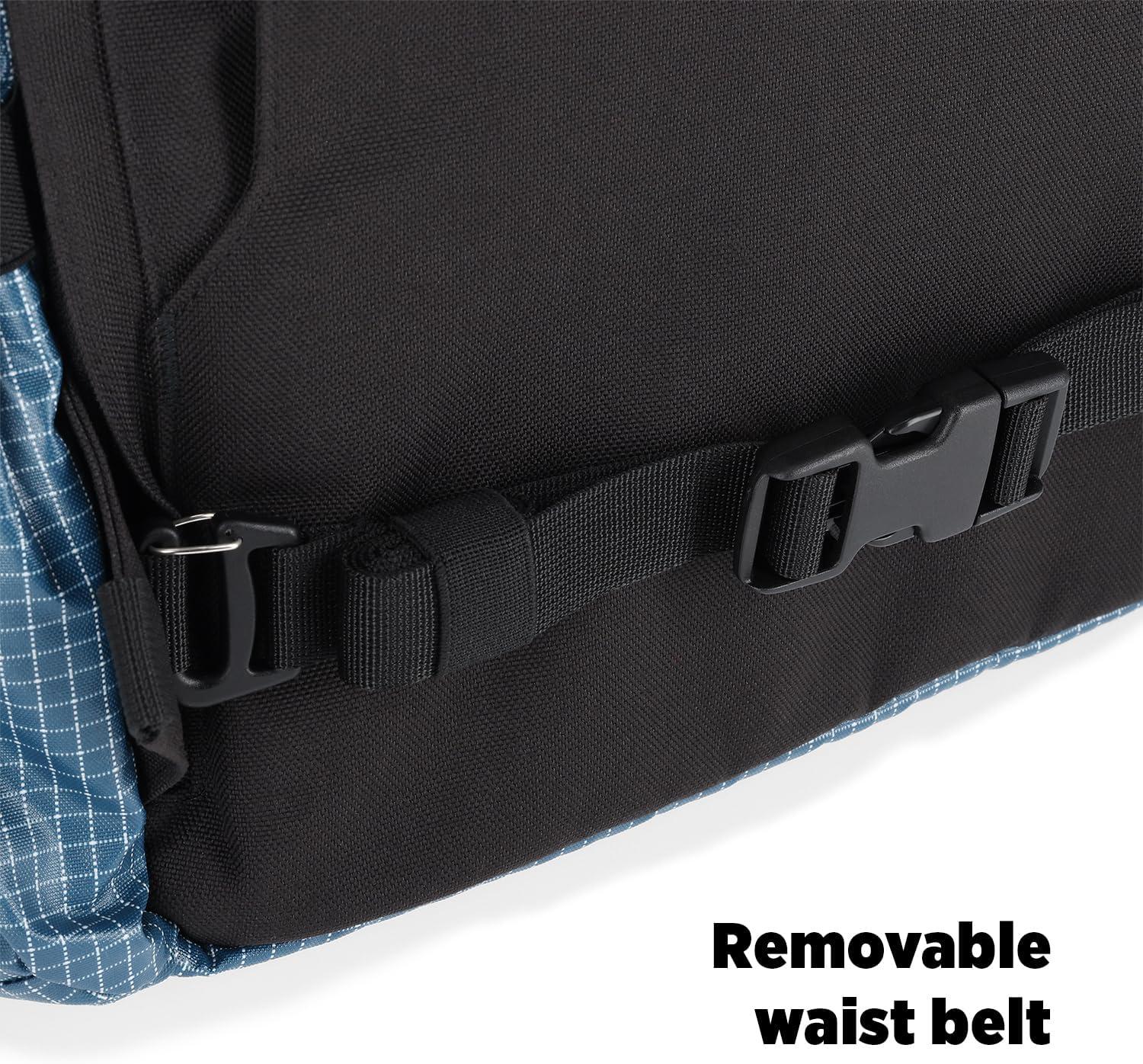 image:imageTopo Designs Global Travel Bag 3040 Liter Carryon Compliant Versatile Pack 3 Carry Options External Laptop Sleeve EcoFriendly 30L Apex Pond BlueApex Pond Blue